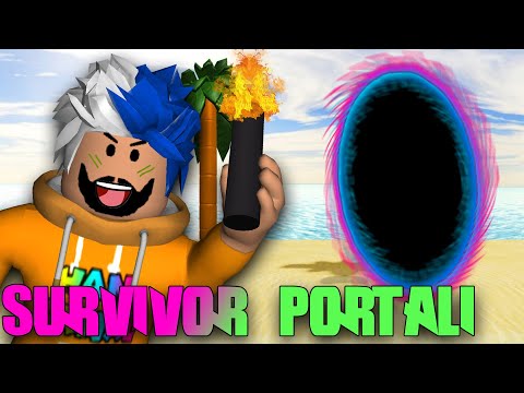 ? SURVİVOR DÜNYASINA YOLCULUK ? | Gizem Portalı Maceraları #2 ? | ROBLOX ADOPT ME