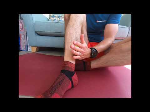 Tibialis posterior self massage