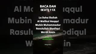 Dzikir Malam Paling Mustajab fyp shorts trendingshorts dzikir doa shortsfeed dzikirmalam