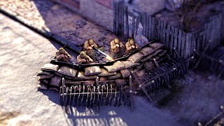 Building a Sandbag Fortification | Tilt Shift