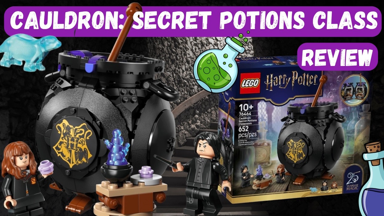 LEGO Harry Potter Cauldron Hidden Potions Classroom (76464) Review