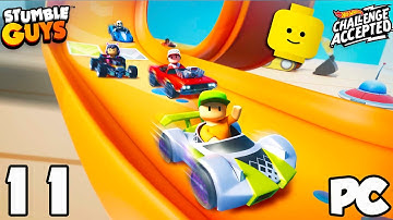 Stumble Guys 👑 PC Gameplay Part 11 🏎️ Hot Wheels challenge accepted update