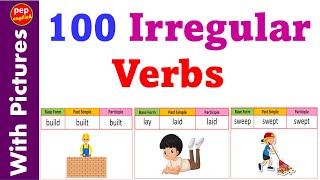 List of Irregular Verbs in English | Irregular Verbs with Pictures | Irregular Verbs list