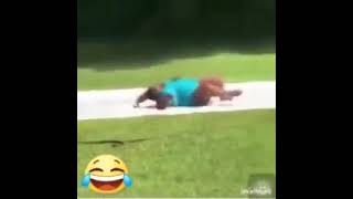 Fat women run like this🤣🤣🤣