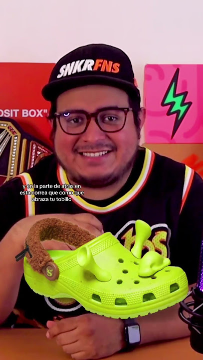 Apaixonado por esse #crocs do Shrek! 💚 #unboxing @Crocs