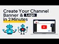 Youtube banner kaise banaye | New Banner Design🔥 | youtube channel banner kaise banaye