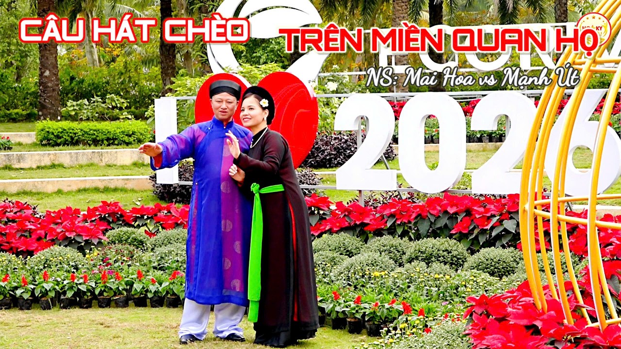 CÂU HÁT CHÈO TRÊN MIỀN QUAN HỌ - NS MAI HOA vs MẠNH ÚT
