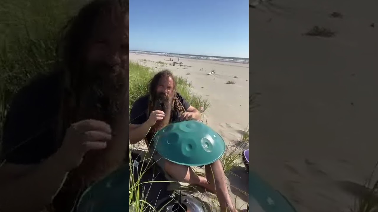 On Hour of Handpan Music on the Beach 🏖