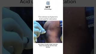 Hyaluronic Acid 💧 The Body’s Natural Lubricant! 🤯 #facts #youtubeshorts