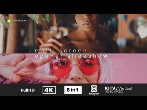 Multi Screen Opener Slideshow | After Effects Template