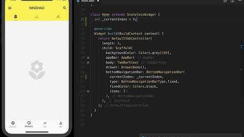 3 15 BottomNavigationBar：底部导航栏的激活状态