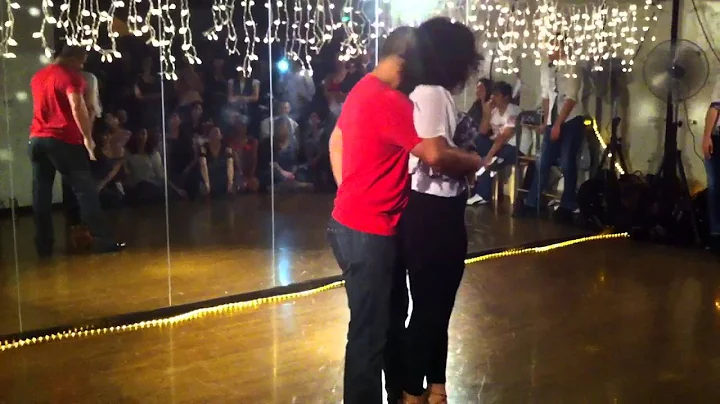 Melanie Torres & Gabriel Perez Salsa at Mambongo