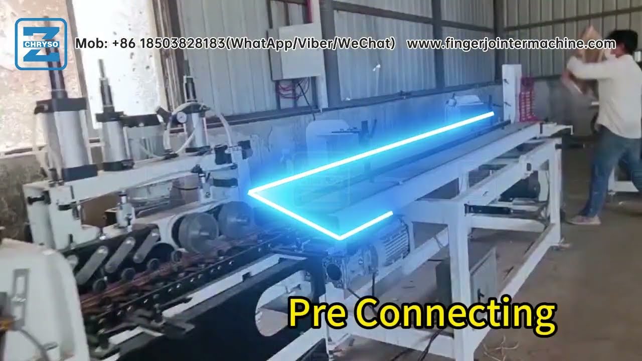 How The Finger Joint Machine Factory Make Wood Finger Joints into Wood Panels Boards In Long Meters？