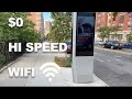 FREE blazing fast Wifi in New York City