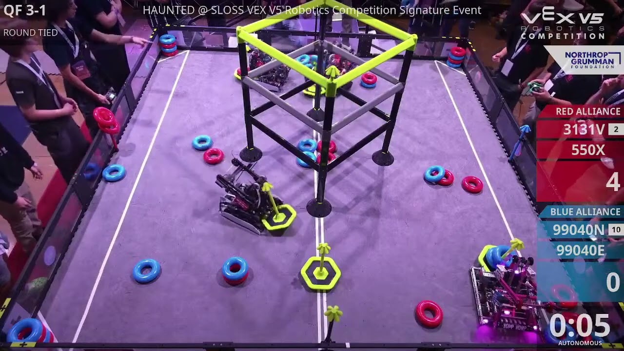 Haunted @ Sloss - Division 1 - QF #3-1 - 3131V & 550X vs 99040N & 99040E - Auton