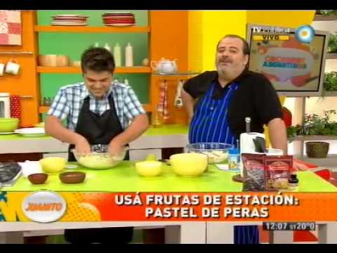 Video: Pastel De Pera Con Vainilla Y Naranja