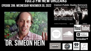 The Outer Realm welcomes Dr. Simeon Hein, November 30th, 2022