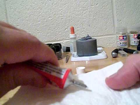 How to use Testors Plastic Model Glue 