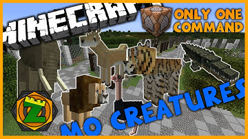Animals+ in One Command (Minecraft 1.10)