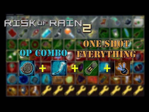 Best Overpowered Items Combo that can One Shot Everything | Risk of Rain 2