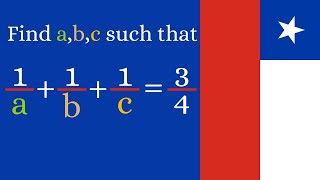 Chile Mathematical Olympiad | 2011