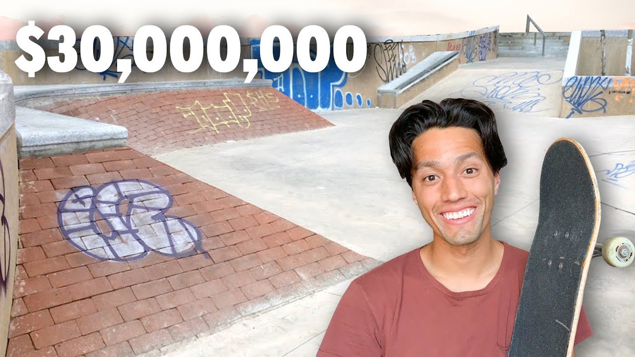 Inside a MASSIVE $30 MILLION Dollar Skatepark