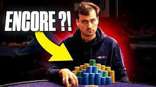 Je monte (ENCORE) un gros stack dans ce tournoi live