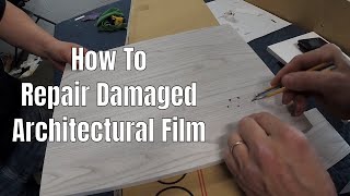 How to Seamlessly Patch Vinyl or Wood Grain – Easy DIY Repair Tutorial!