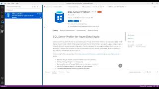 Azure SQL Profiling / Profiling with Azure Data Studio