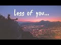 Keshi - less of you (Lyrics)