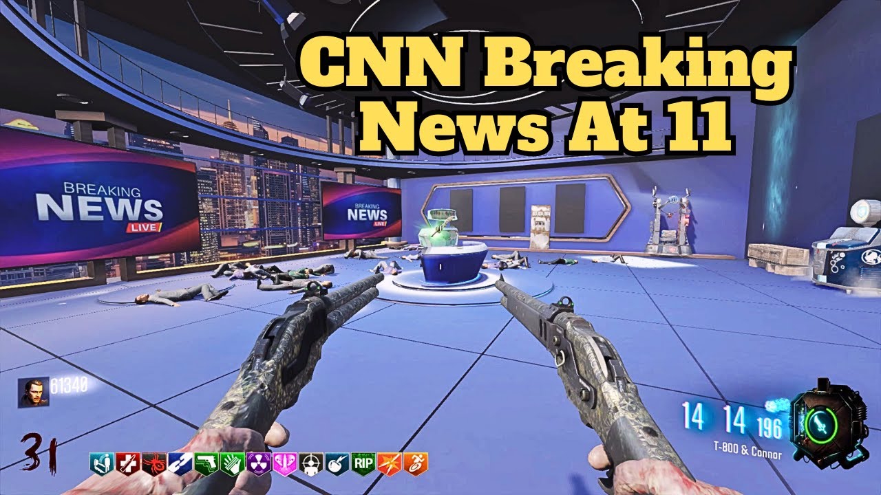 CNN Breaking News At 11 | Call of Duty Zombies | COD Black Ops 3 2024 ...