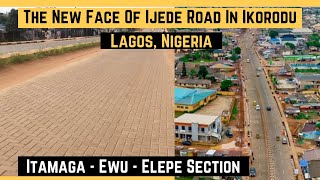 The Reconstructed Section of Ijede Road In Ikorodu Lagos Nigeria (Itamaga - Ewu Elepe Section)