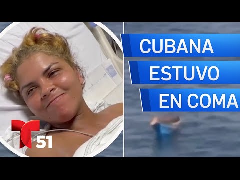 Cubana pasa dos semanas en coma tras ser rescatada por la Guardia Costera