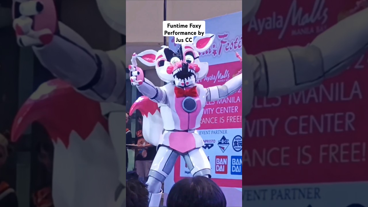 Funtime Foxy Cosplay Performance #fnafcosplay #fnaf #cosplay #funtimefoxy #fnafsisterlocation