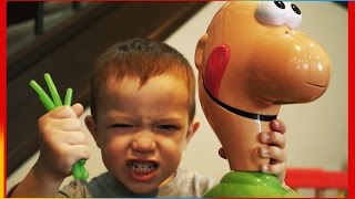 Gooey Louie | Pick a Booger Game | Brothers r Us Toy Review!