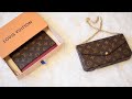 Louis Vuitton Pochette Felicie What Can Fit Inside the Wallet on Chain Monogram *Essentials ONLY