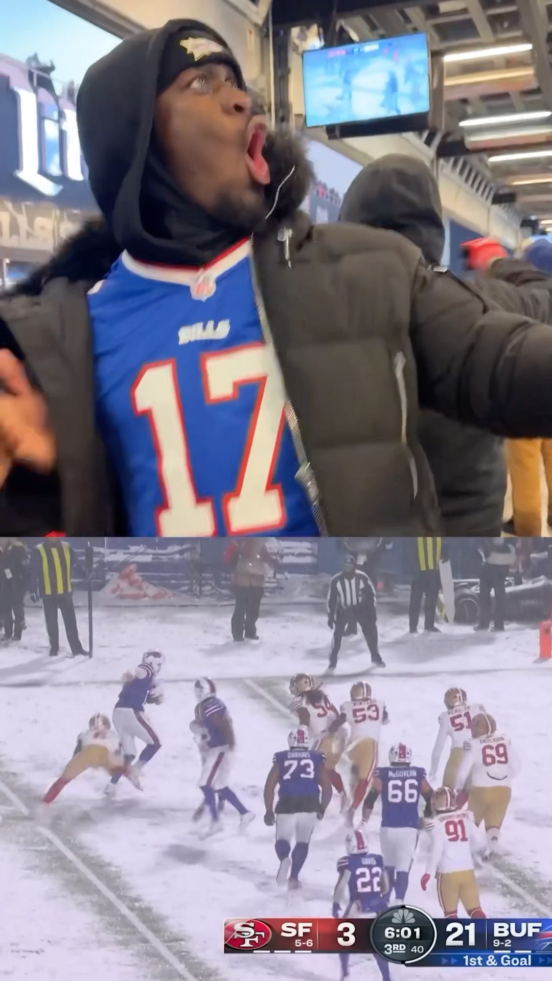 Live reaction to Josh Allen's WILD TD catch!! @ajgreene15