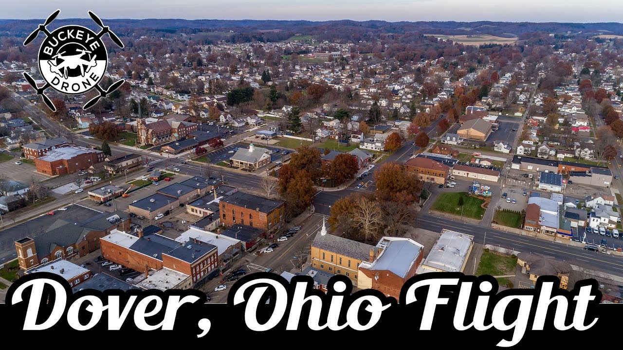 Dover, Ohio Drone Flight Tuscarawas County 11232018 YouTube