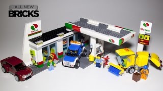 Lego City 60132 Service Station Speed Build