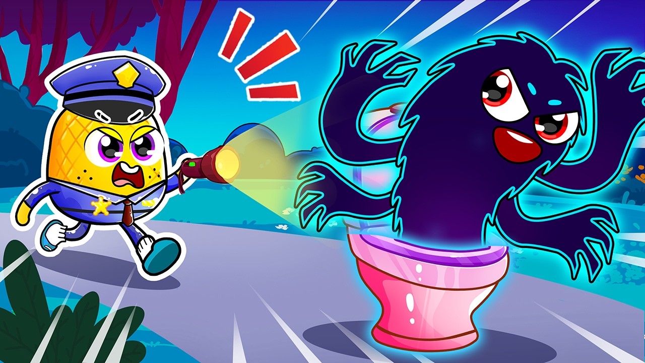 Monster Police Song | Police Song | Monster is Coming | YUM YUM - Funny Kids Songs