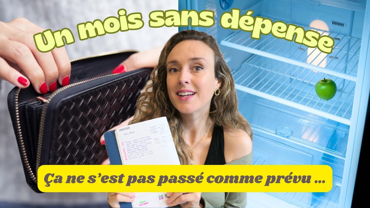 Zéro dépense superflue pendant un mois | BILAN MOIS BLANC