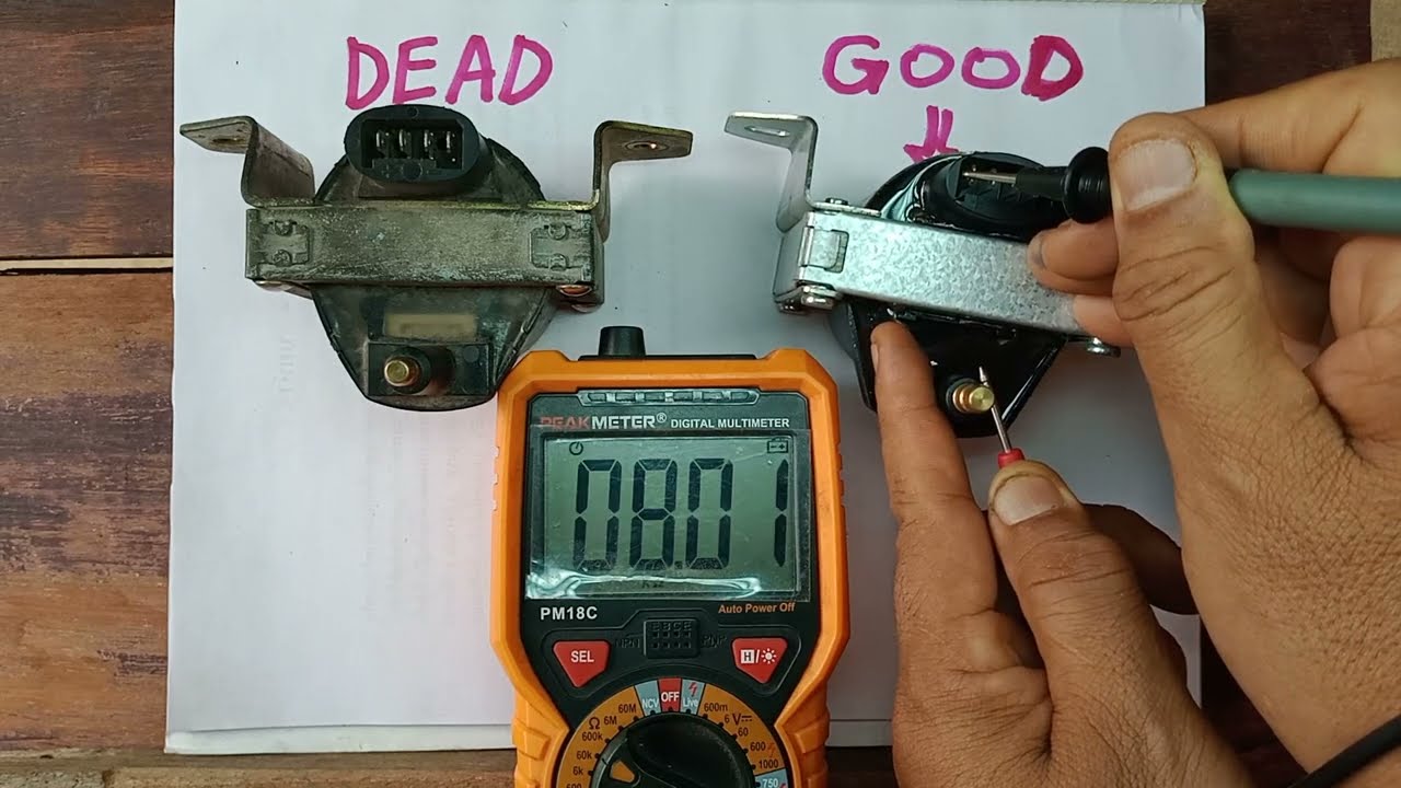 ignition coil peugeot 405 citroen bx carburetor good test and dead test