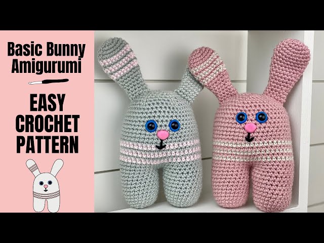 Beginner Experience: Harper The Crochet Bunny Pattern & Video Tutorial –  Crafting Superpowers