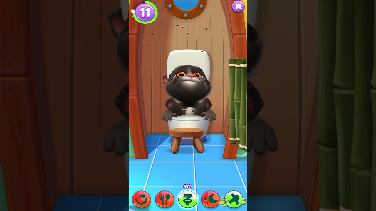 Talking Tom 2 Pooping 💩🚽🤣😆 