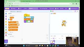 TUTORIAL VARIABEL PEMROGRAMAN PADA SCRATCH DAN PYHTON