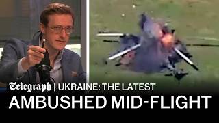 Ukraine ‘vaporises’ Russian helicopters mid-flight behind enemy lines | Russia-Ukraine war latest