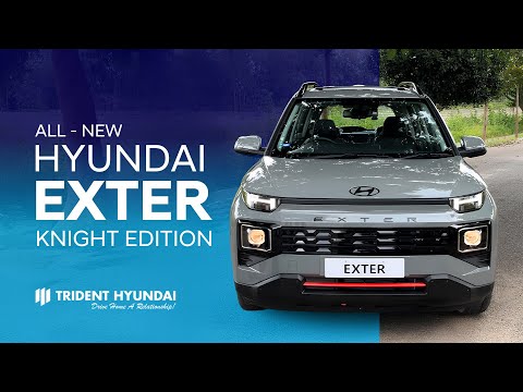 Hyundai Exter Knight Edition | Walk Around | Trident Hyundai. - video from Trident Hyundai