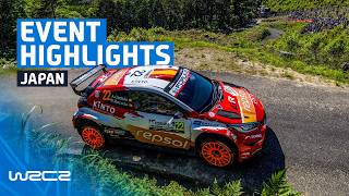 WRC2 Event Highlights | WRC FORUM8 Rally Japan