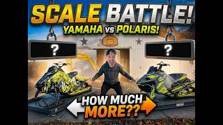 Polaris Boost vs Yamaha Sidewinder! Real World Weight Comparison