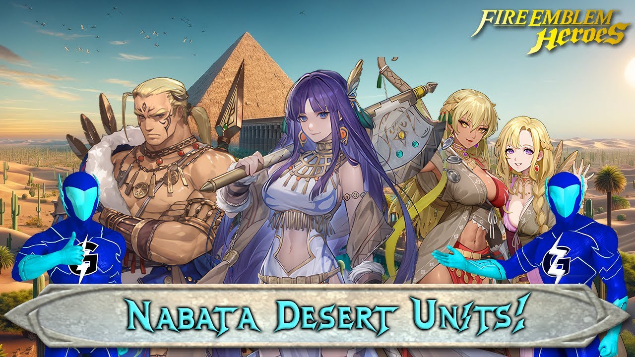 NABATA DESERT UNITS! Nabata's Shield Banner Impression ft. Guests |FEH|